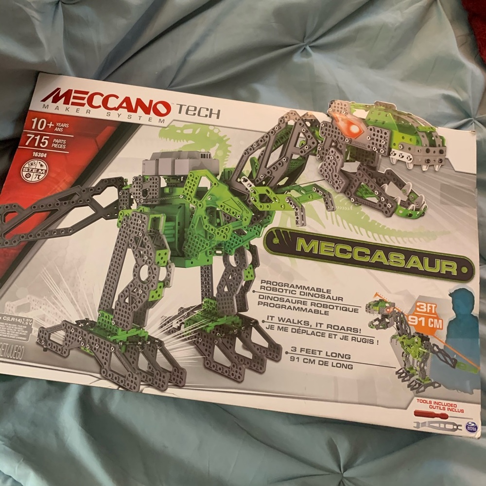 Meccanosaur erector set